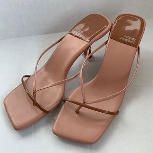 Jeffrey Campbell Nude Strappy Sandals Size 9